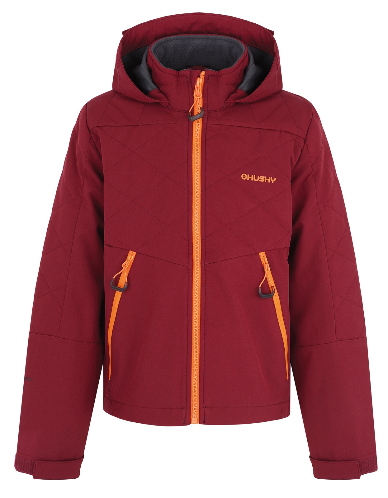 Husky Salex K 140-146, lime green Dětská softshell bunda (obrázek 6)