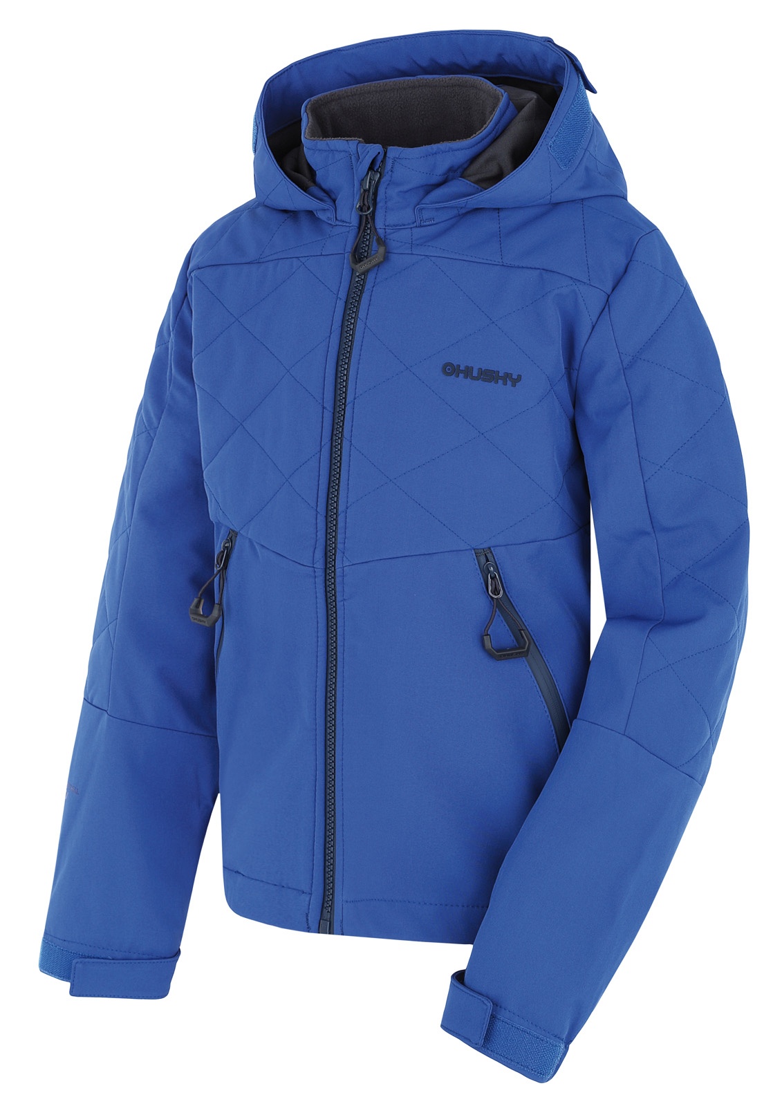 Husky Salex K 140-146, lime green Dětská softshell bunda (obrázek 10)