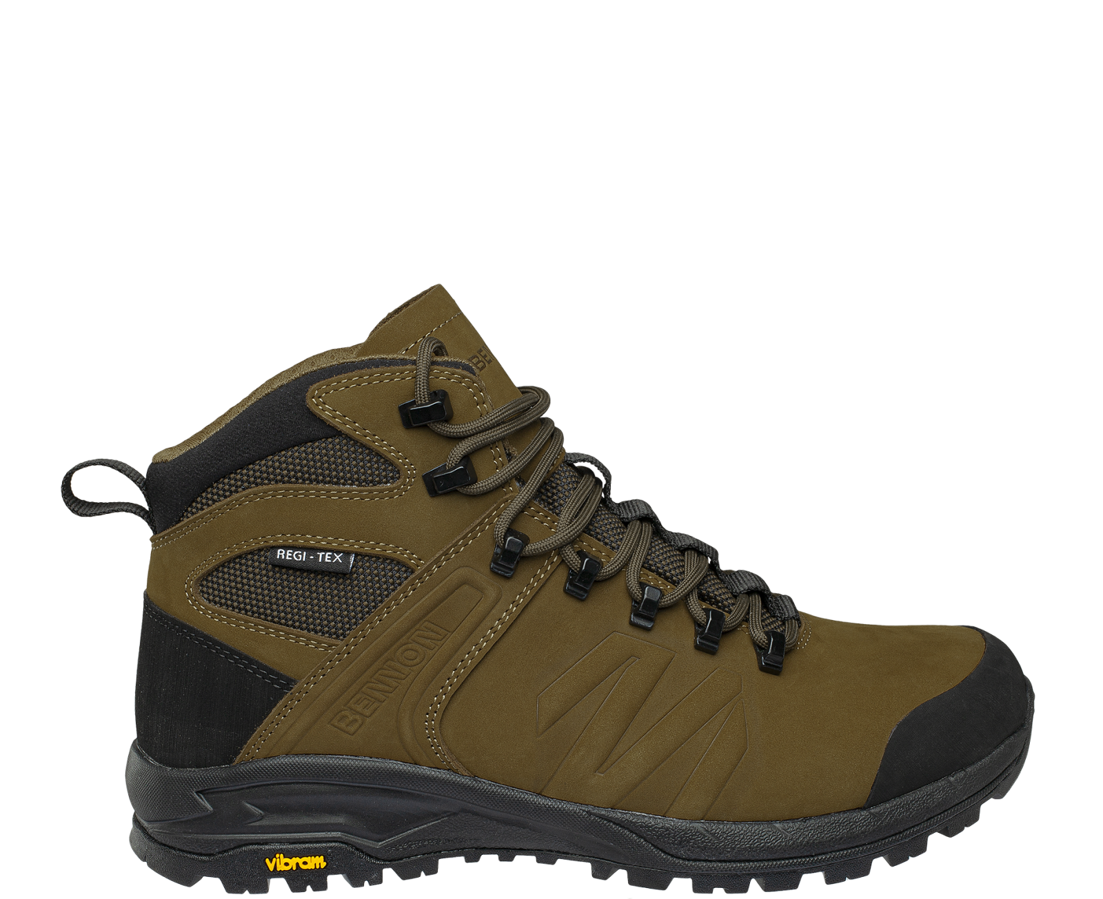 Bennon TERENNO 2.0 Mid EU 38, brown Unisex trekingové boty (obrázek 3)