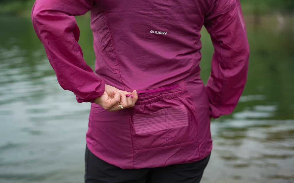 Husky Loco L L, purpurová Dámská ultralehká bunda (obrázek 7)