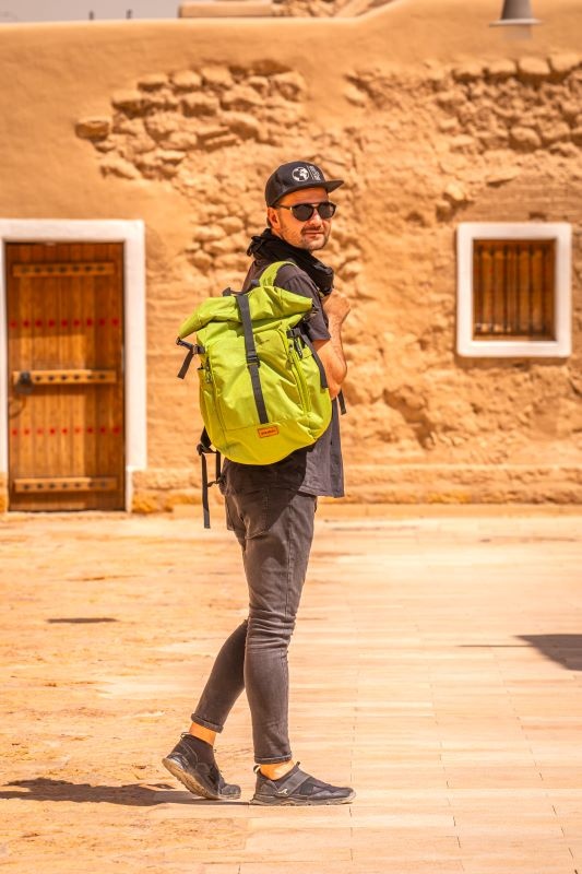 Husky Moper 28l bright green Městský batoh (obrázek 9)