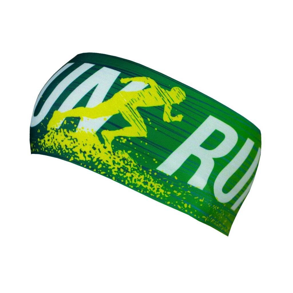 Levně Bjež ACTIVE RUN green Čelenka