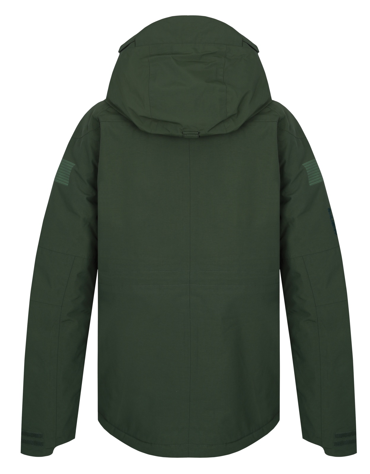 Husky Nigalo K 152-158, tm. khaki Dětský hardshell plněný kabát