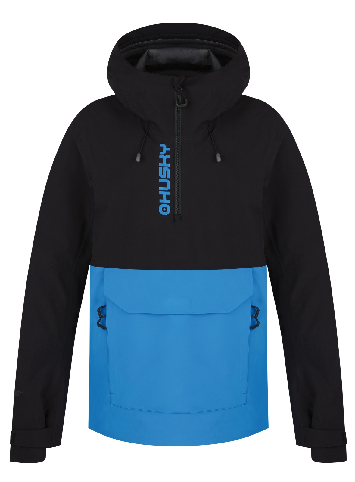 Husky Nabbi M XL, black/neon blue Pánská outdoor bunda (obrázek 3)