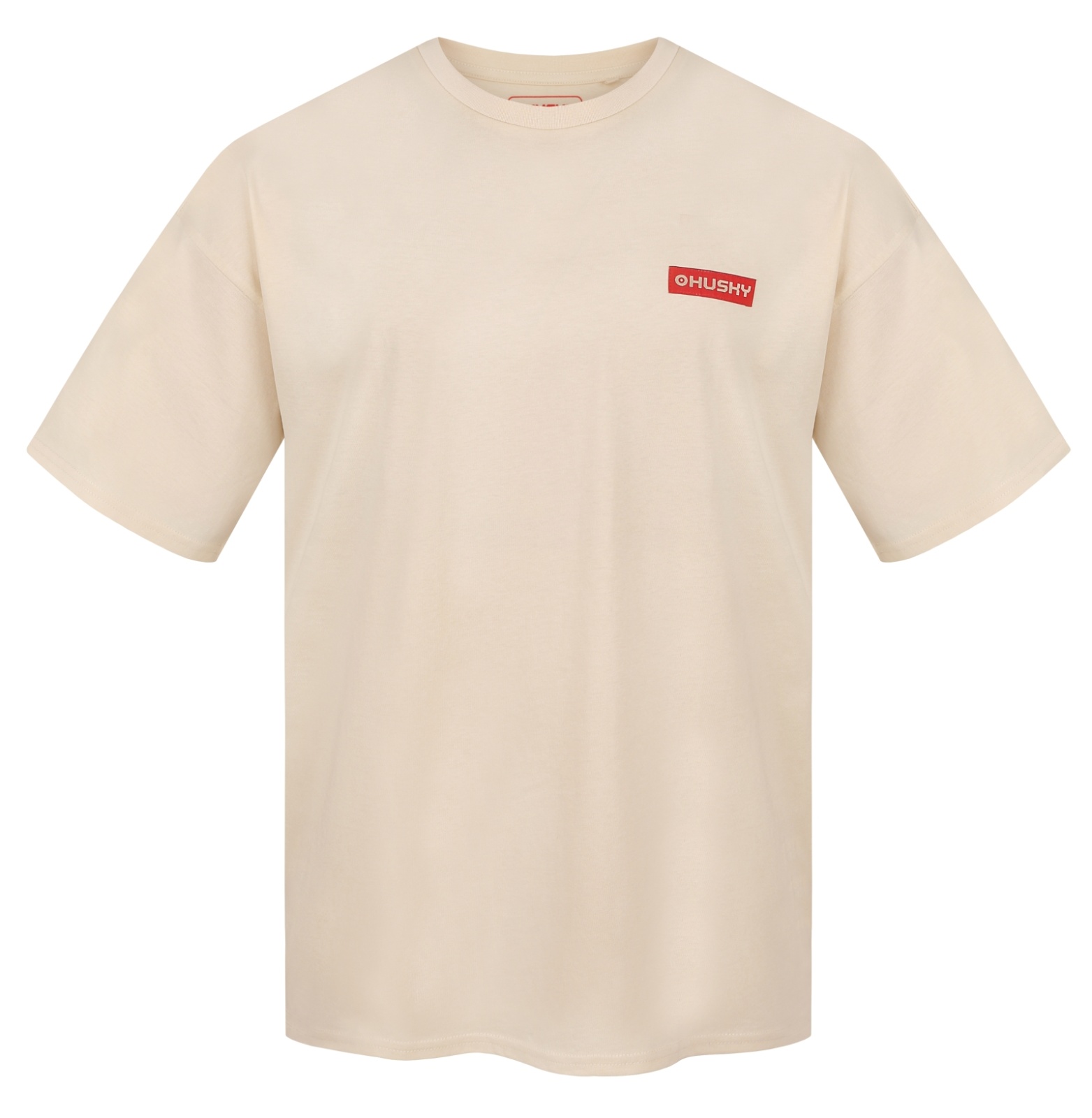 Husky Tee Panorama M S, light khaki Pánské bavlněné triko (obrázek 10)