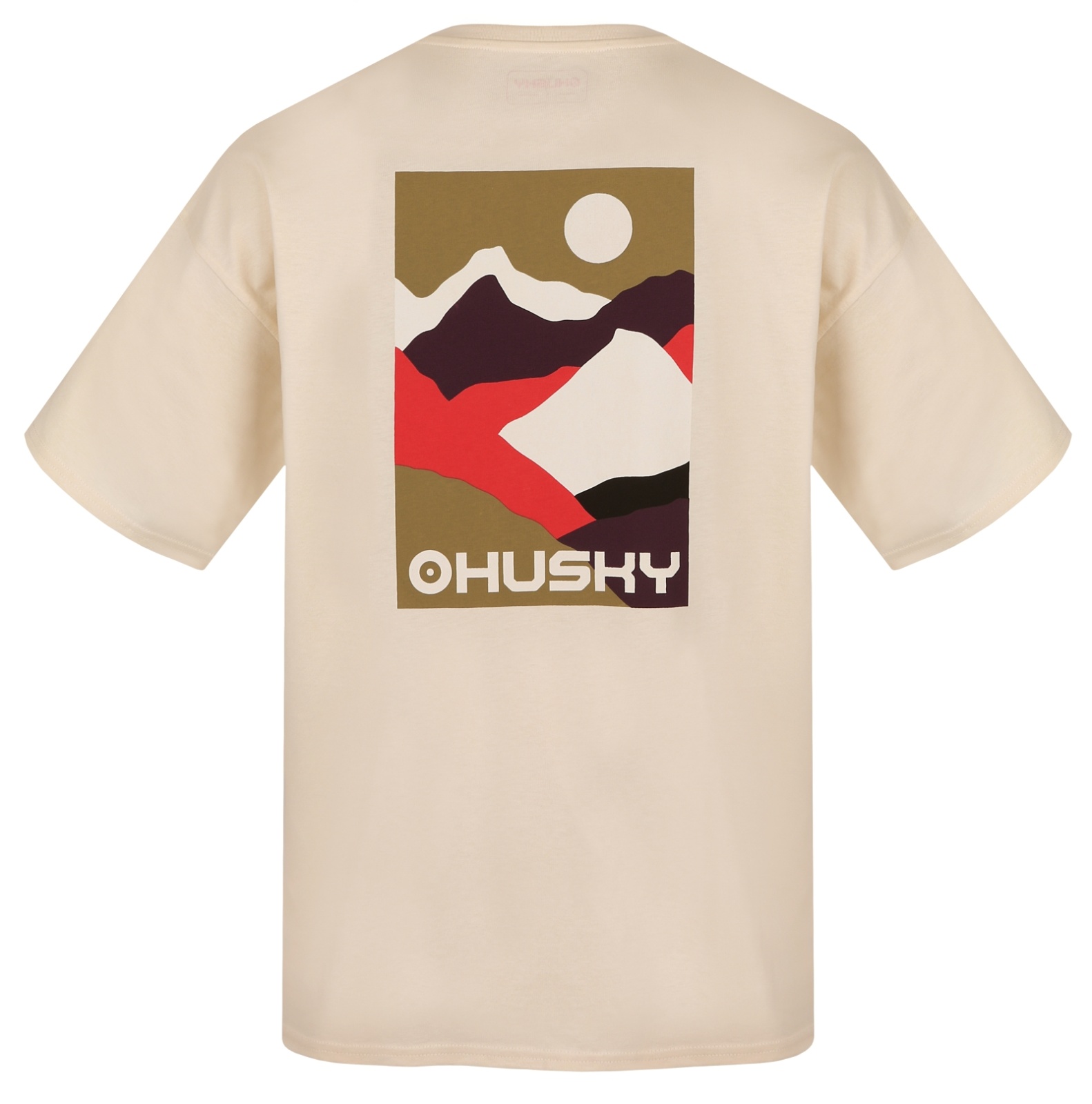 Husky Tee Panorama M M, grey Pánské bavlněné triko (obrázek 5)