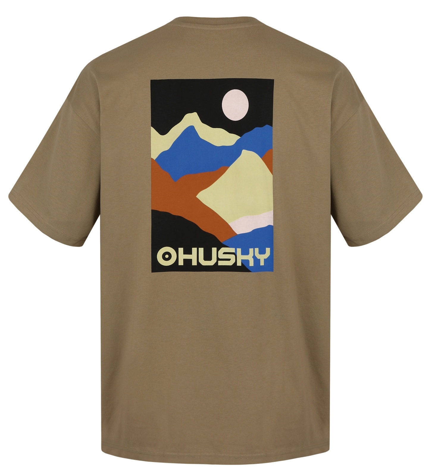Husky Tee Panorama M M, black Pánské bavlněné triko (obrázek 4)