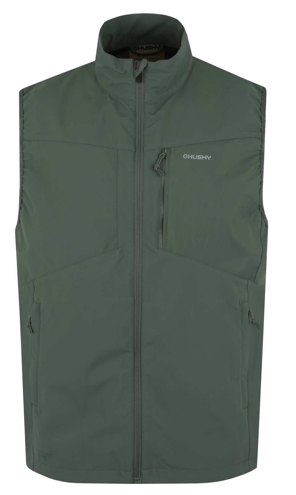 Husky Salien M L, faded green Pánská softshell vesta (obrázek 3)
