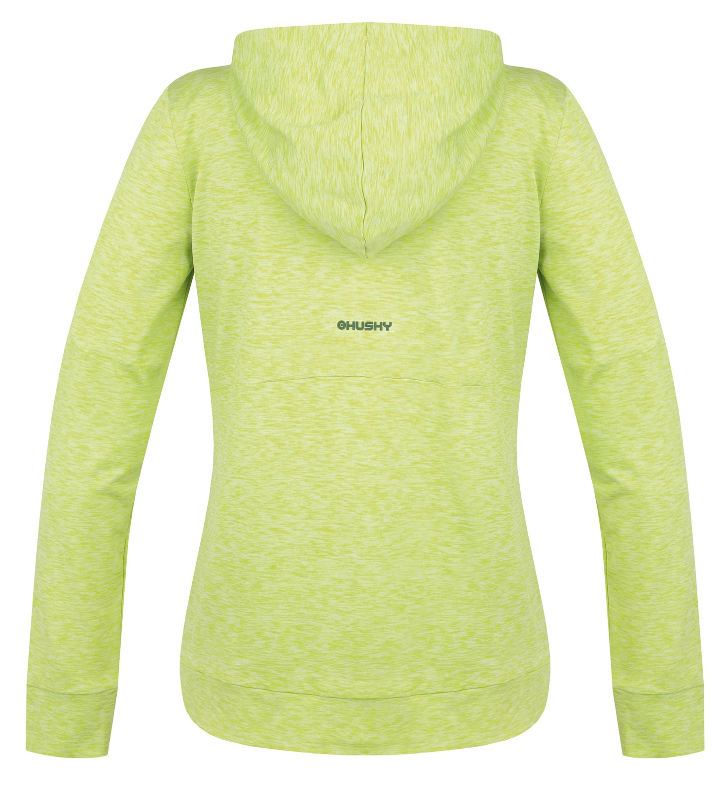 Husky Alony L L, jasně zelená Dámská mikina s kapucí