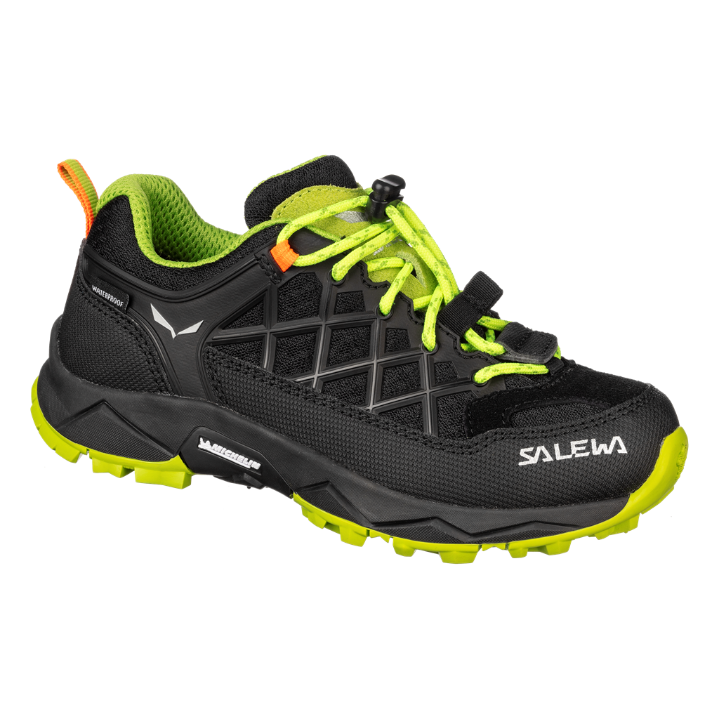 Salewa Wildfire WP EU 31, Black Out/Cactus Dětské boty