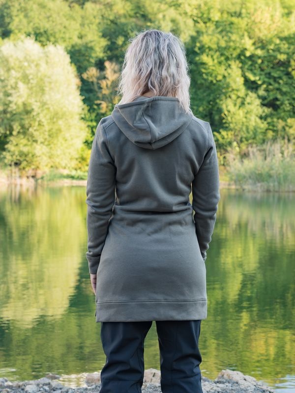 Husky Aroldin L XL, deep khaki Dámská mikina (obrázek 5)