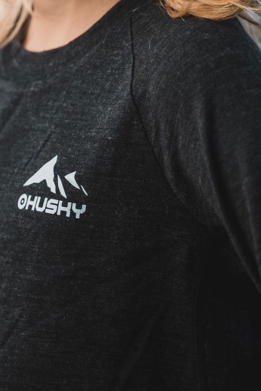 Husky Merbo K 140, black Dětské merino termoprádlo (obrázek 8)