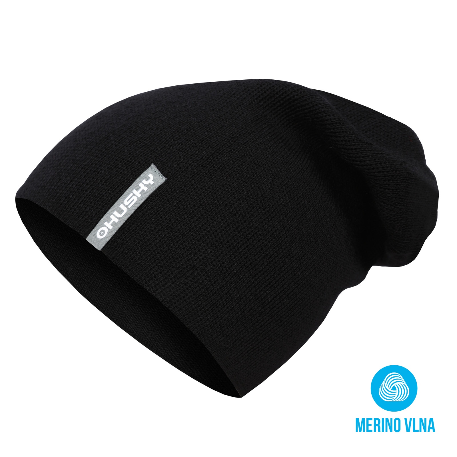 Husky Merhat 2 L-XL, light grey Pánská merino čepice (obrázek 6)
