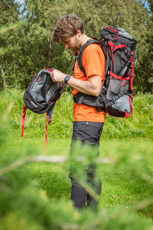 Husky Samont 60+10 l černá Batoh Expedice (obrázek 11)