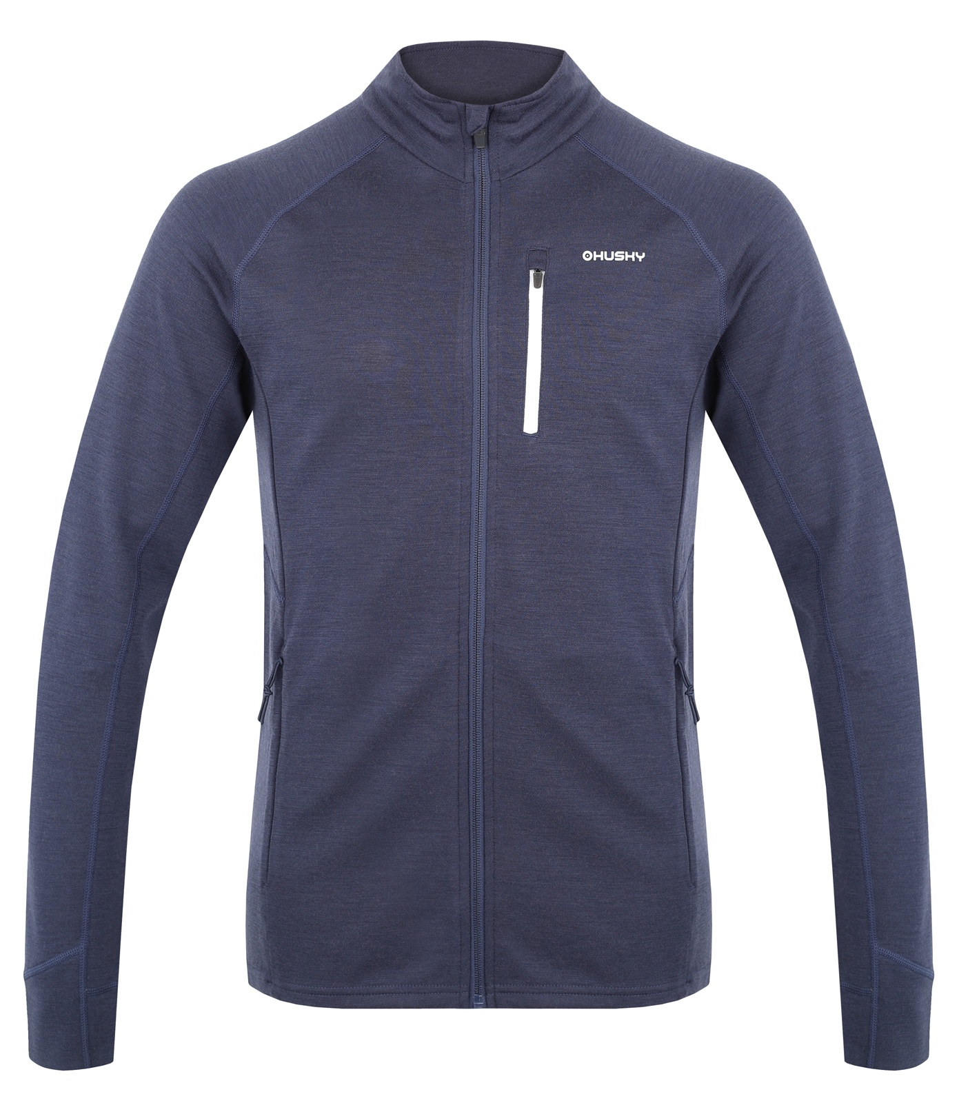 Husky Alou M M, dk. blue Pánská mikina z merino vlny (obrázek 3)