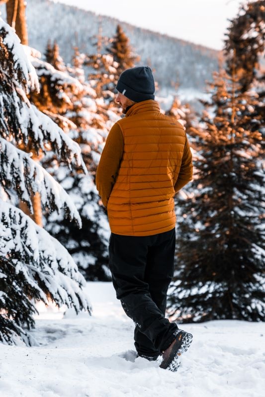 Husky Dresles M XL, orange Pánská péřová vesta (obrázek 10)