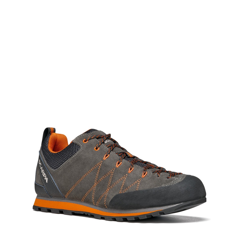 Levně Scarpa Crux EU 46, Shark/Tonic/Gray Pánské trekové boty