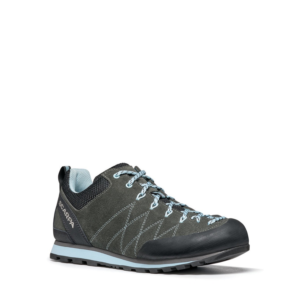 Scarpa Crux EU 39 ½, Shark/Blue Radiance/Gray Dámské trekové boty