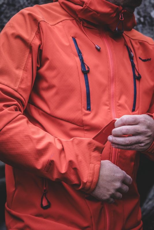 Husky Sevan M XXL, br. brick Pánská softshell bunda (obrázek 10)