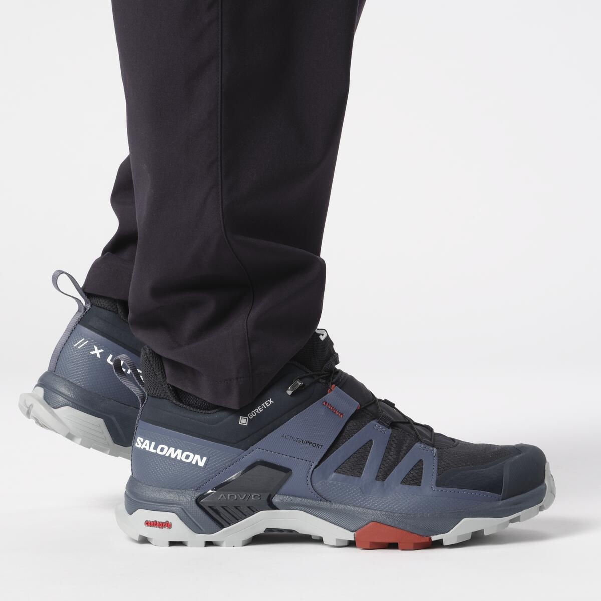 Salomon X ultra 4 GTX EU 48, Carbon/Bering Sea/Pearl Blue Pánské turistické boty (obrázek 7)