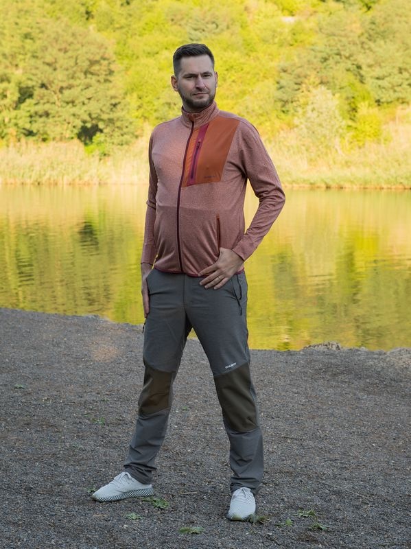 Husky Ane M XL, grey green Pánská mikina na zip (obrázek 10)