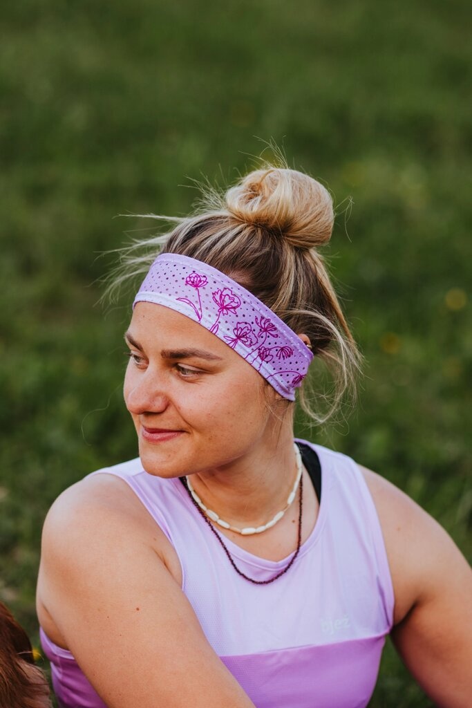 Bjež DROP 5 LOUKA pink Čelenka (obrázek 4)