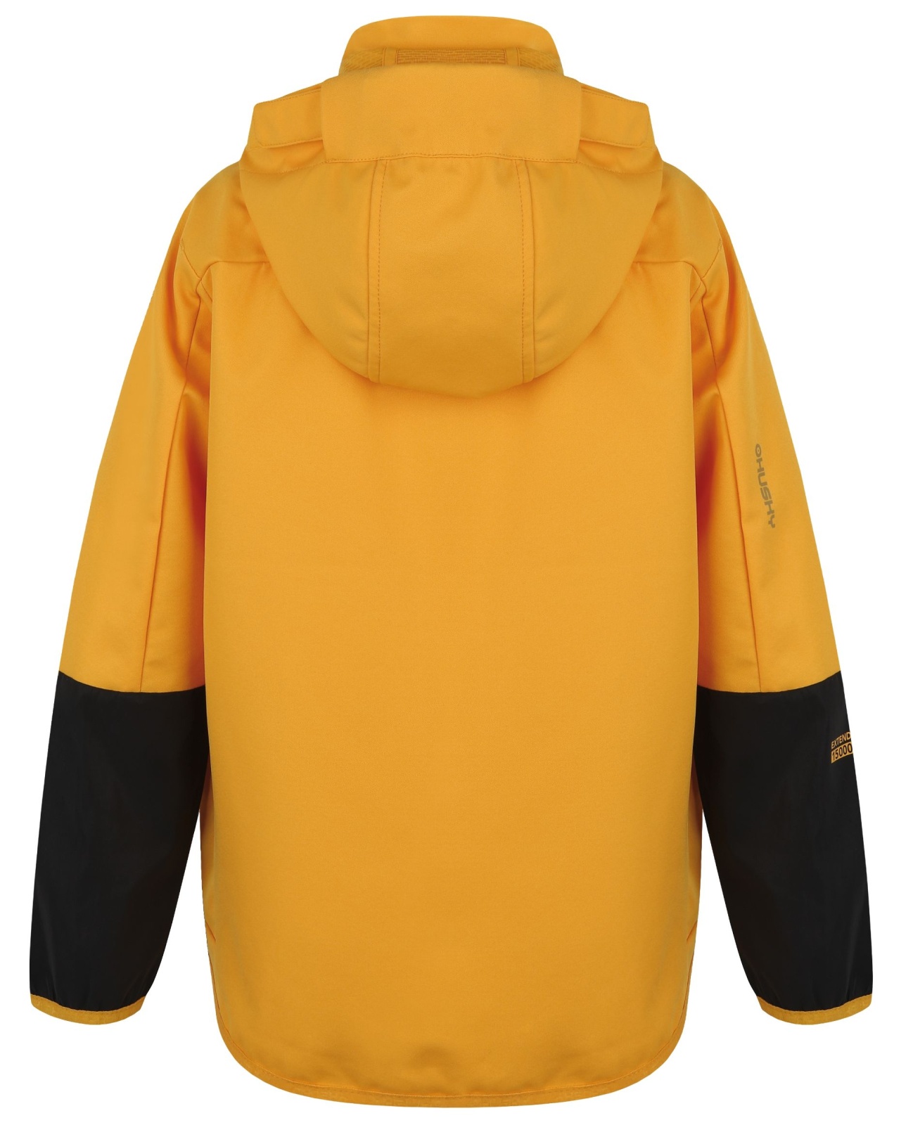 Husky Sonny K 122-128, yellow Dětská softshell bunda