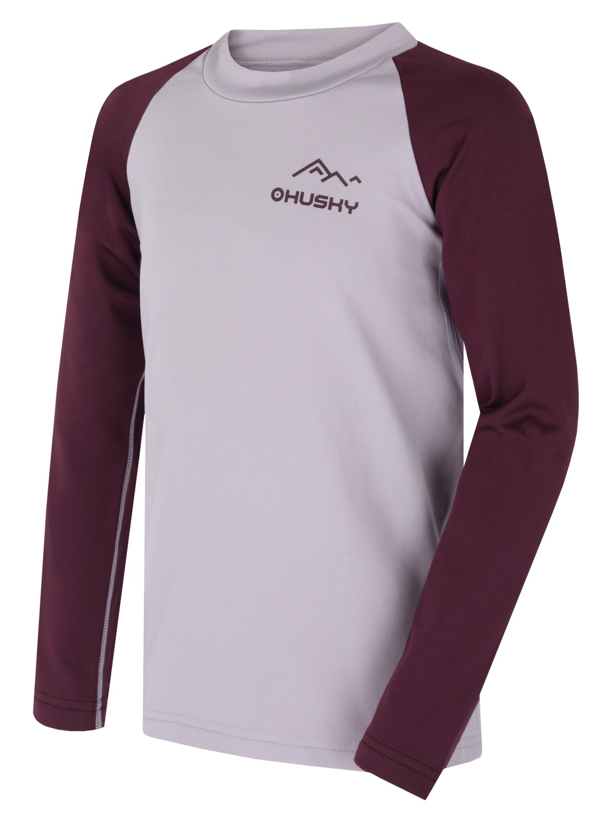 Husky Active winter Tombo 128, purple Dětské termoprádlo