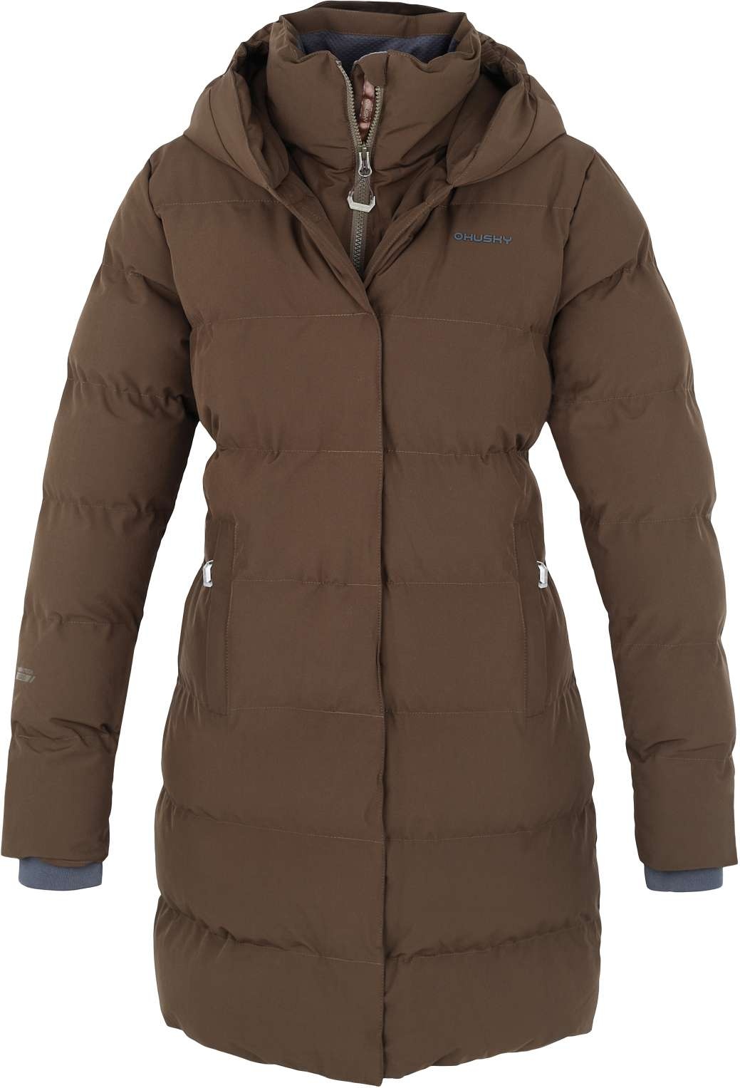 Husky Normy L M, deep khaki Dámský hardshell kabát (obrázek 3)