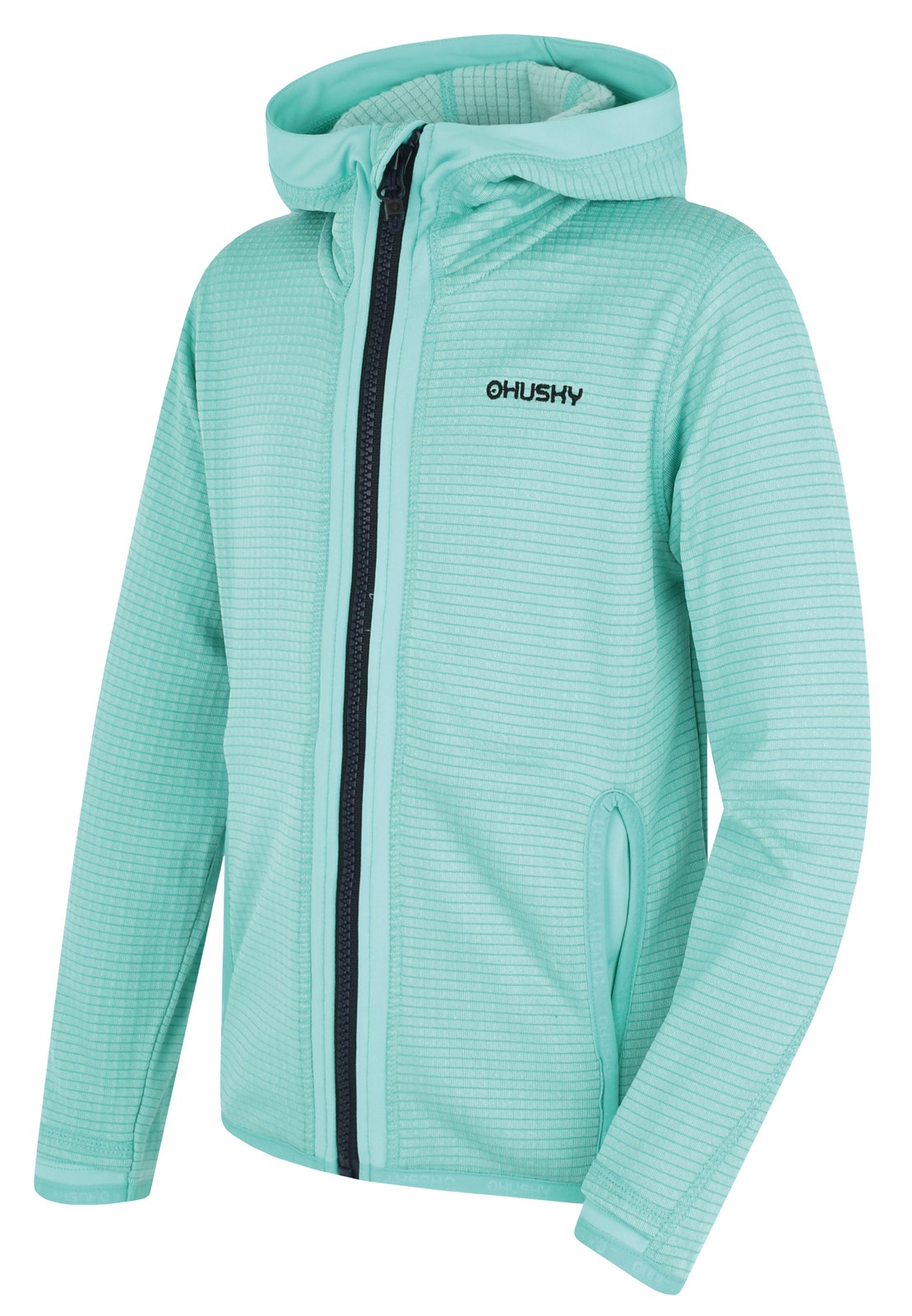 Husky Artic Zip K 164-170, blue/black blue Dětská mikina s kapucí (obrázek 8)