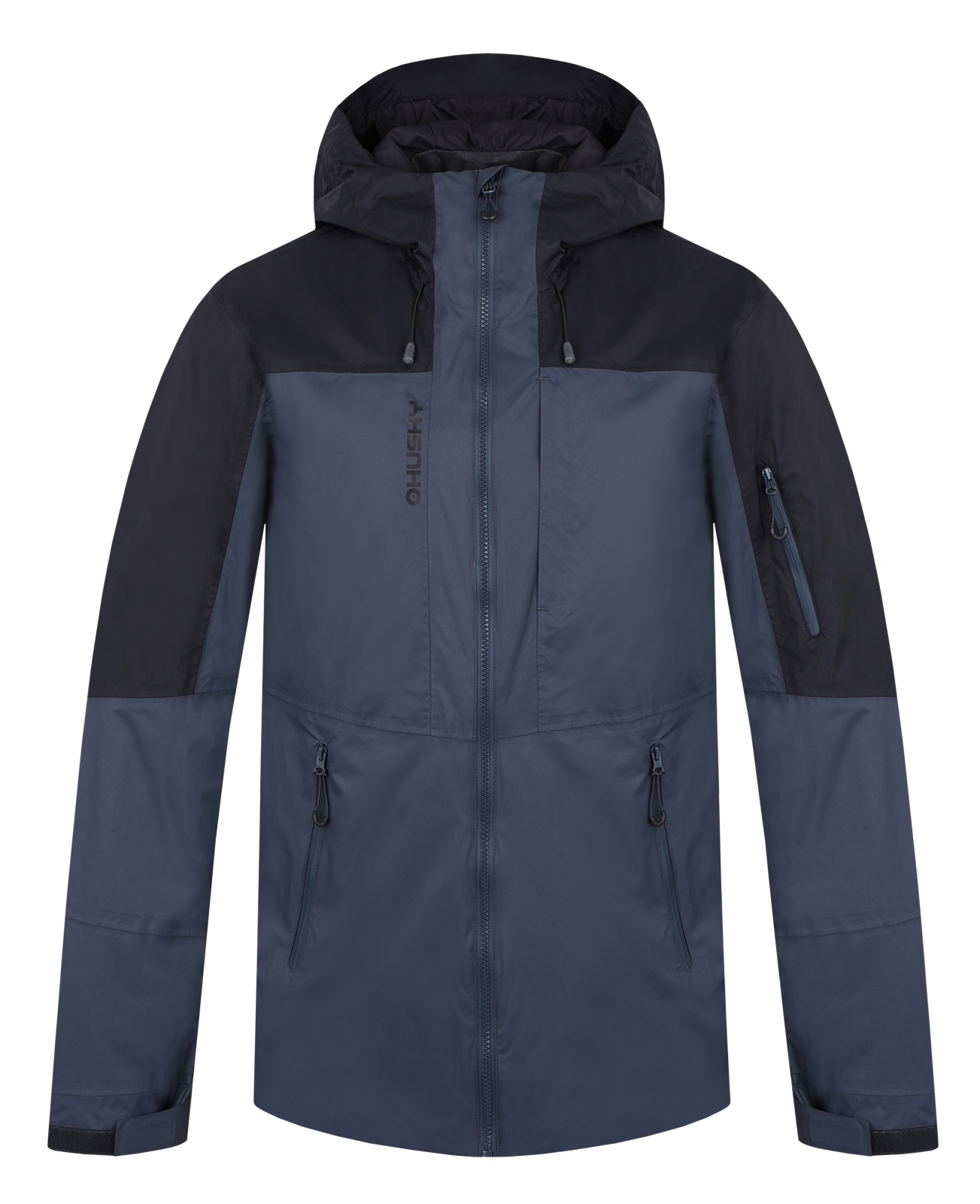 Husky Nickin M L, black/mustard Pánská hardshell bunda (obrázek 6)
