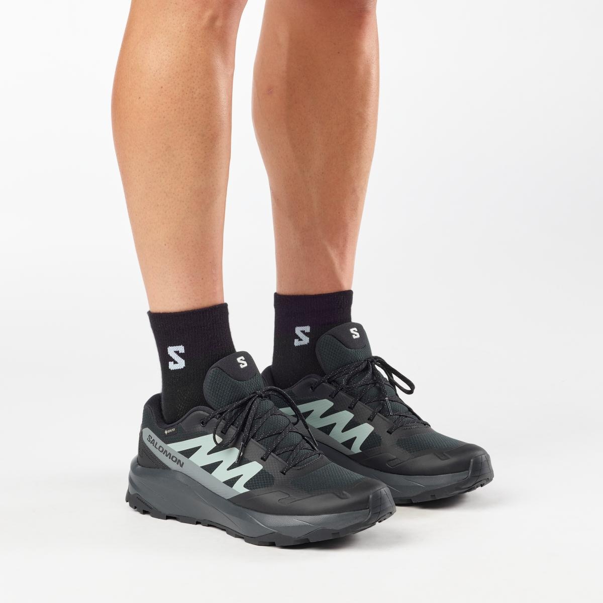 Salomon Outscape GTX EU 44, Black/Asphalt/Wrought Iron Pánské turistické boty (obrázek 7)