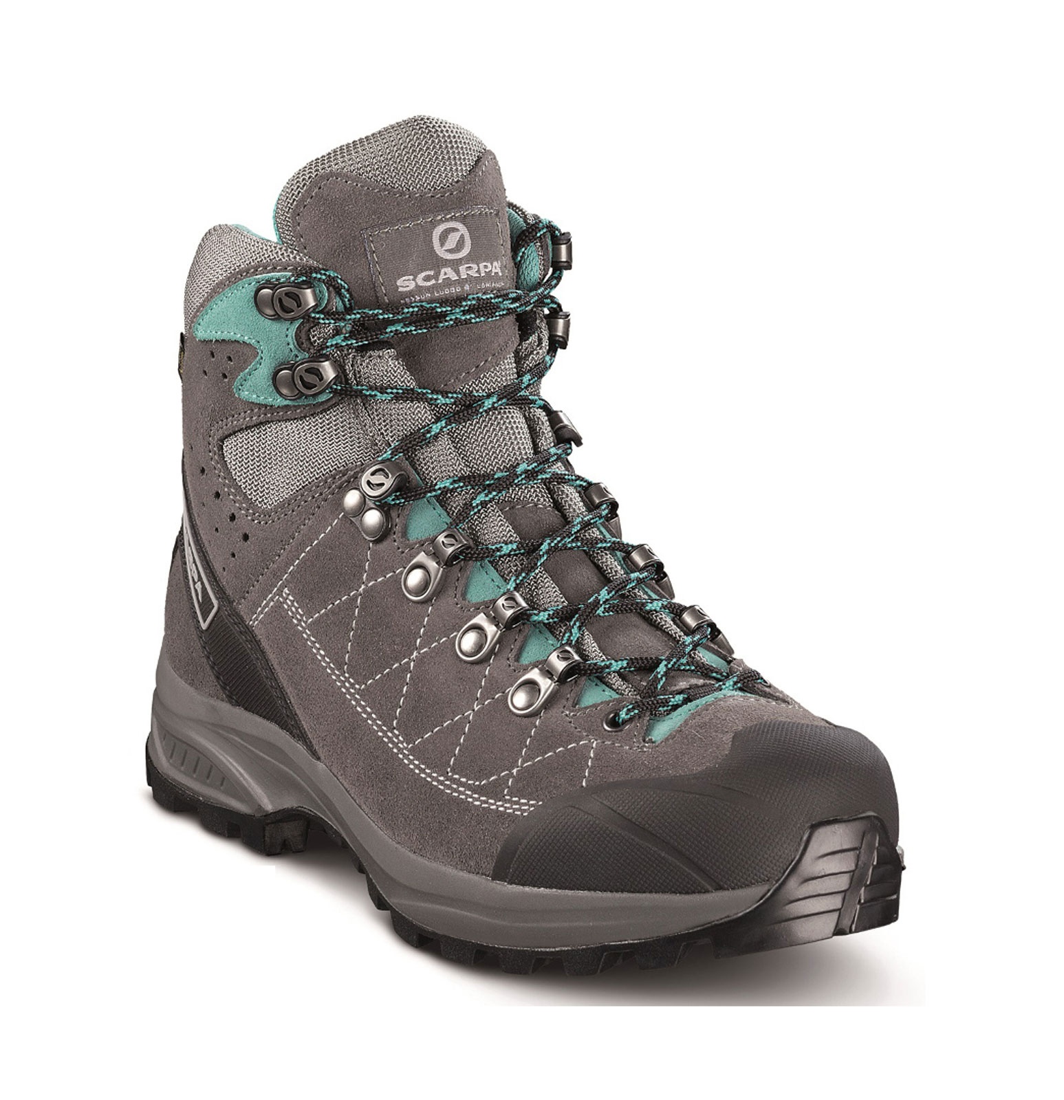 Levně Scarpa Kailash Trek GTX LD EU 41 ½, Titanium/Smoke Lagoon Dámské trekové boty