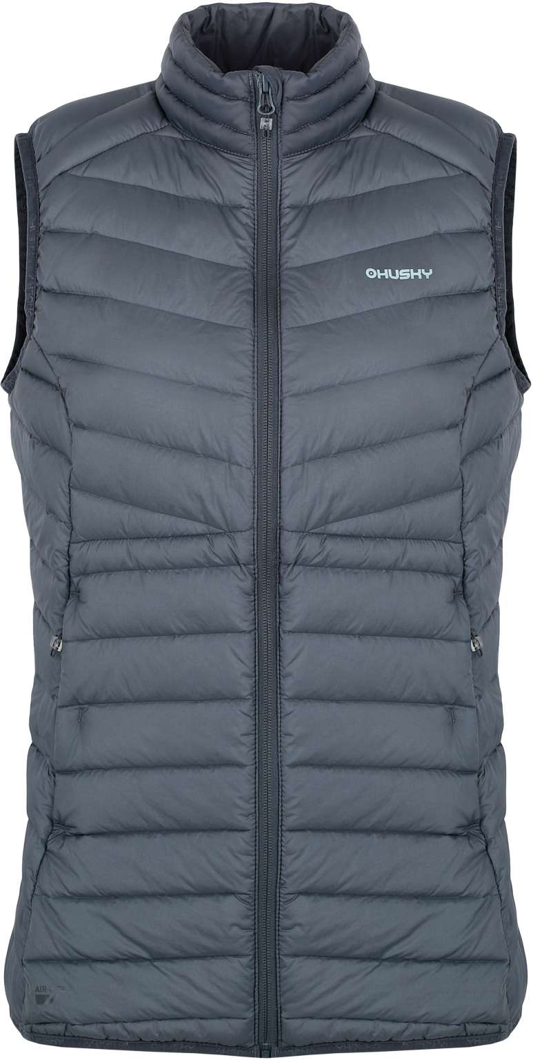 Husky Dresles L S, dk. grey Dámská vesta