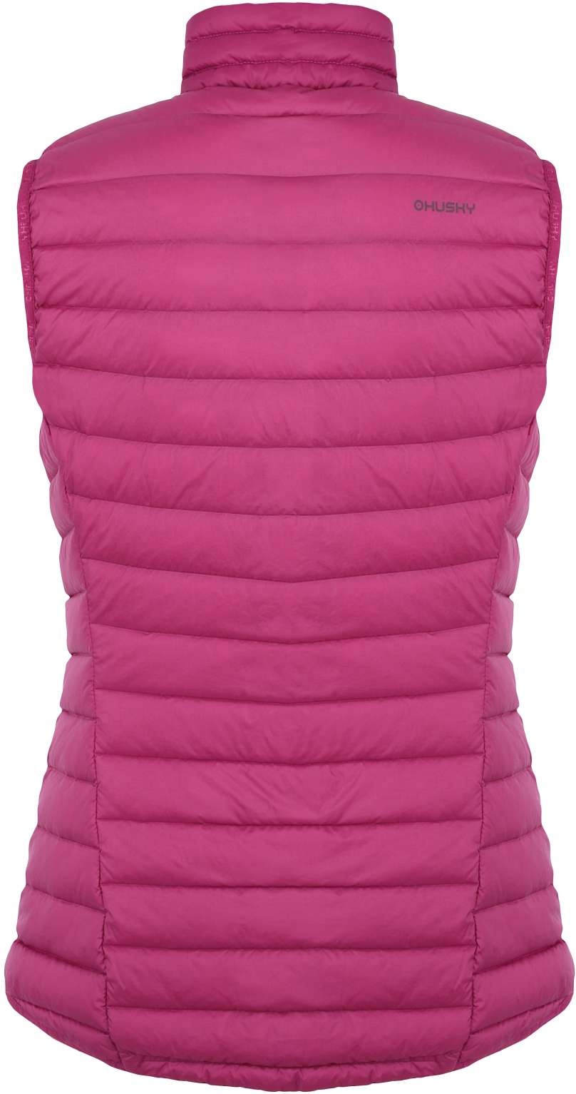 Husky Dresles L M, dk. magenta Dámská vesta