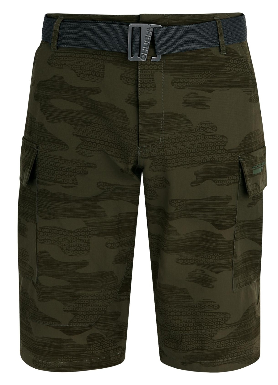 Husky Kalfer M S, khaki Pánské funkční kraťasy (obrázek 3)