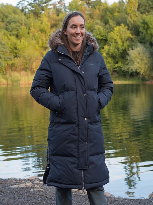 Husky Downbag L XXL, black blue Dámský péřový kabát (obrázek 8)