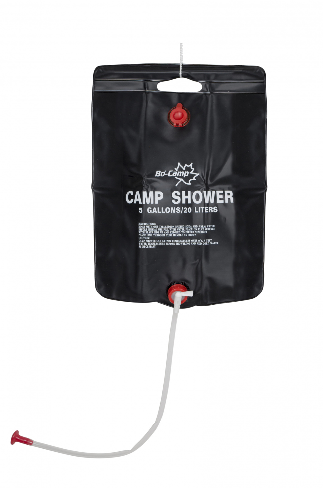 Levně BO-CAMP Camp černá Solární sprcha