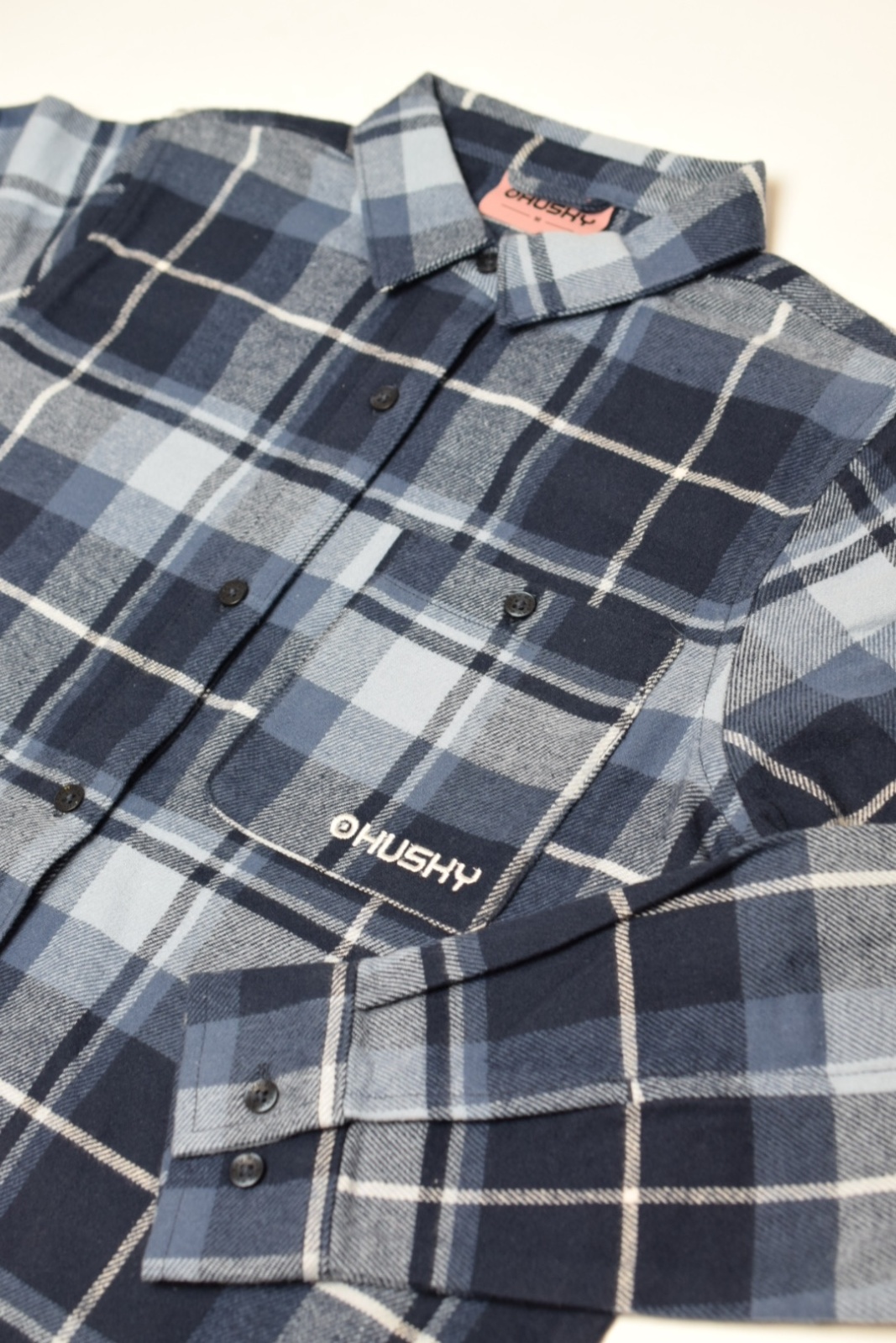 Husky Gaia L XXL, light blue Dámská flanelová košile (obrázek 11)