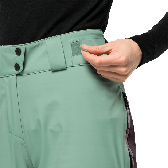 Jack Wolfskin Alpspitze 3l 40, granite green Dámské skialpové kalhoty (obrázek 4)