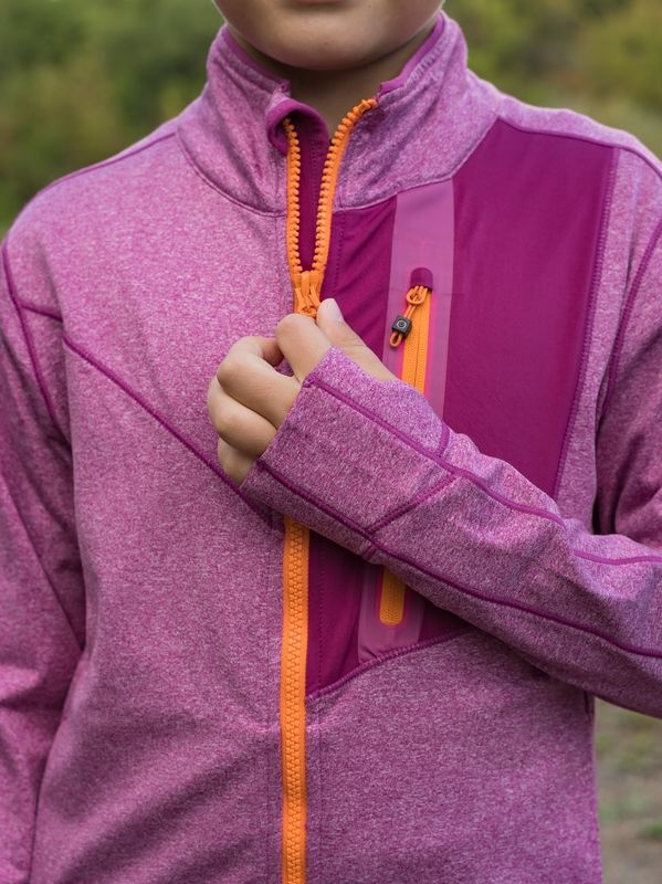 Husky Ane K 122-128, magenta Dětská mikina na zip (obrázek 6)