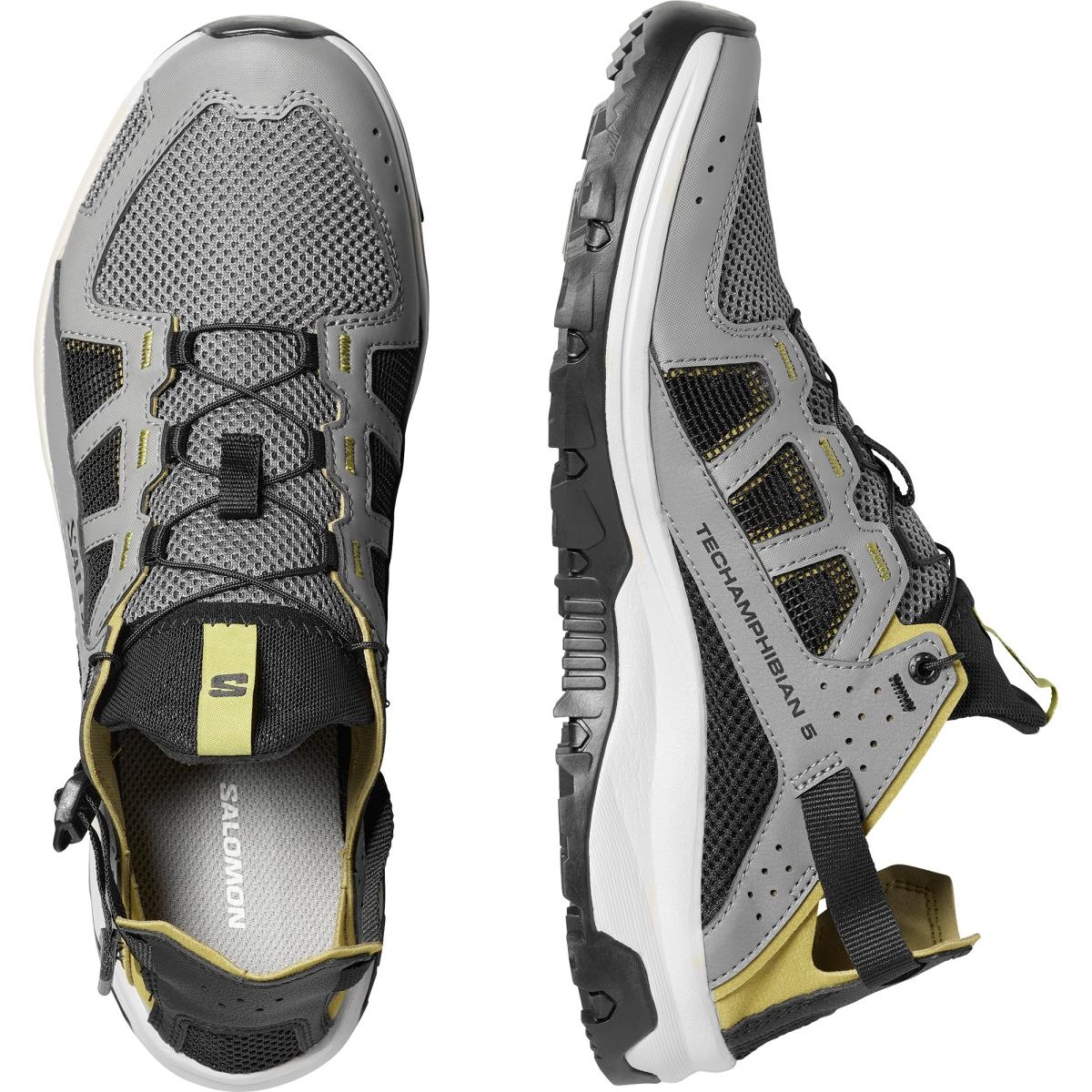 Salomon Techamphibian 5 EU 48, Castlerock/Willow/Black Pánské boty (obrázek 3)