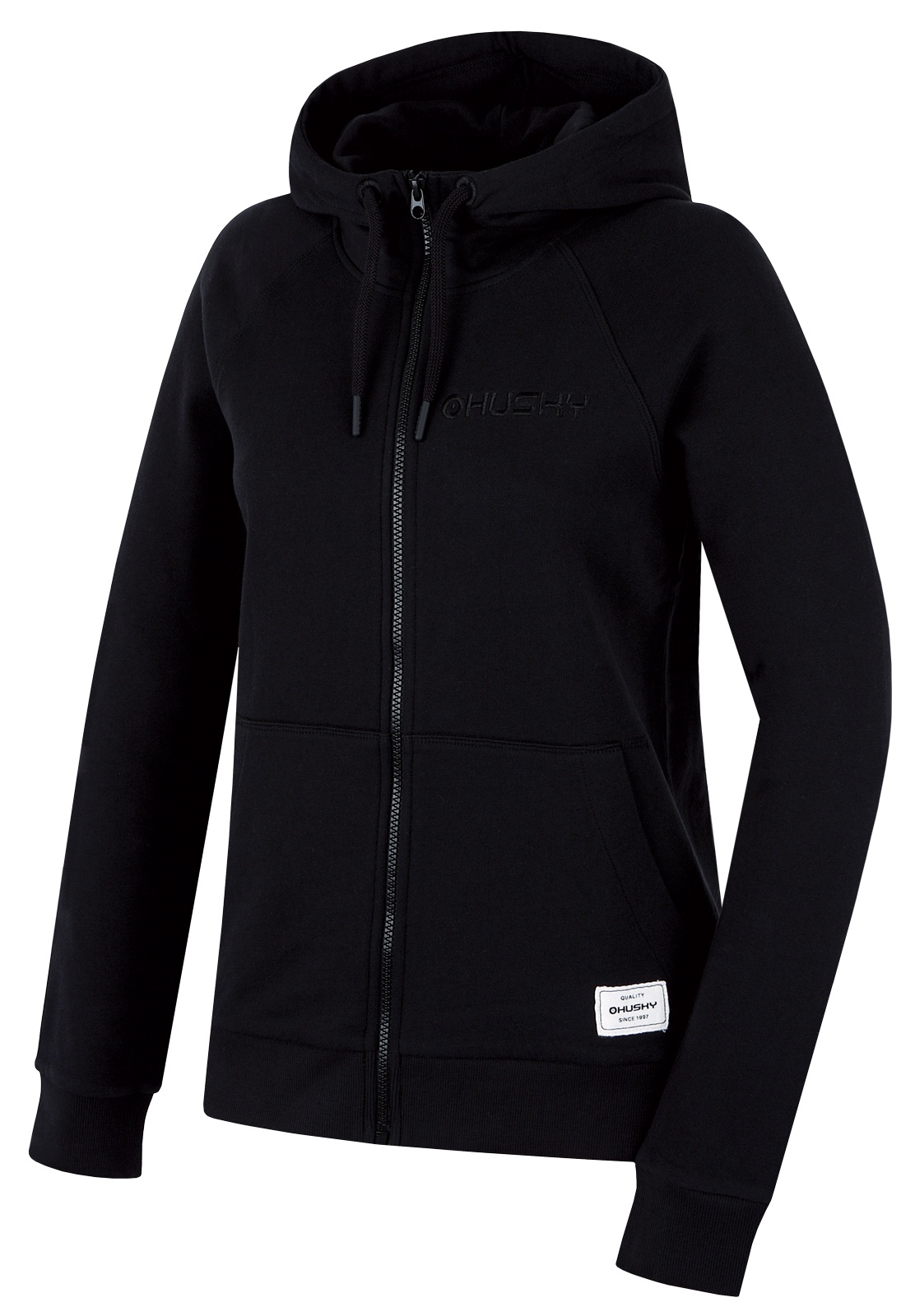 Husky Brool L S, black Dámská bavlněná mikina