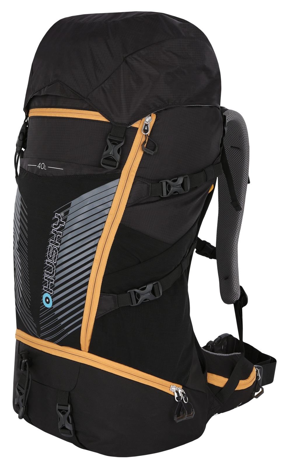 Husky Capture 40l black Batoh Expedice / Turistika (obrázek 3)