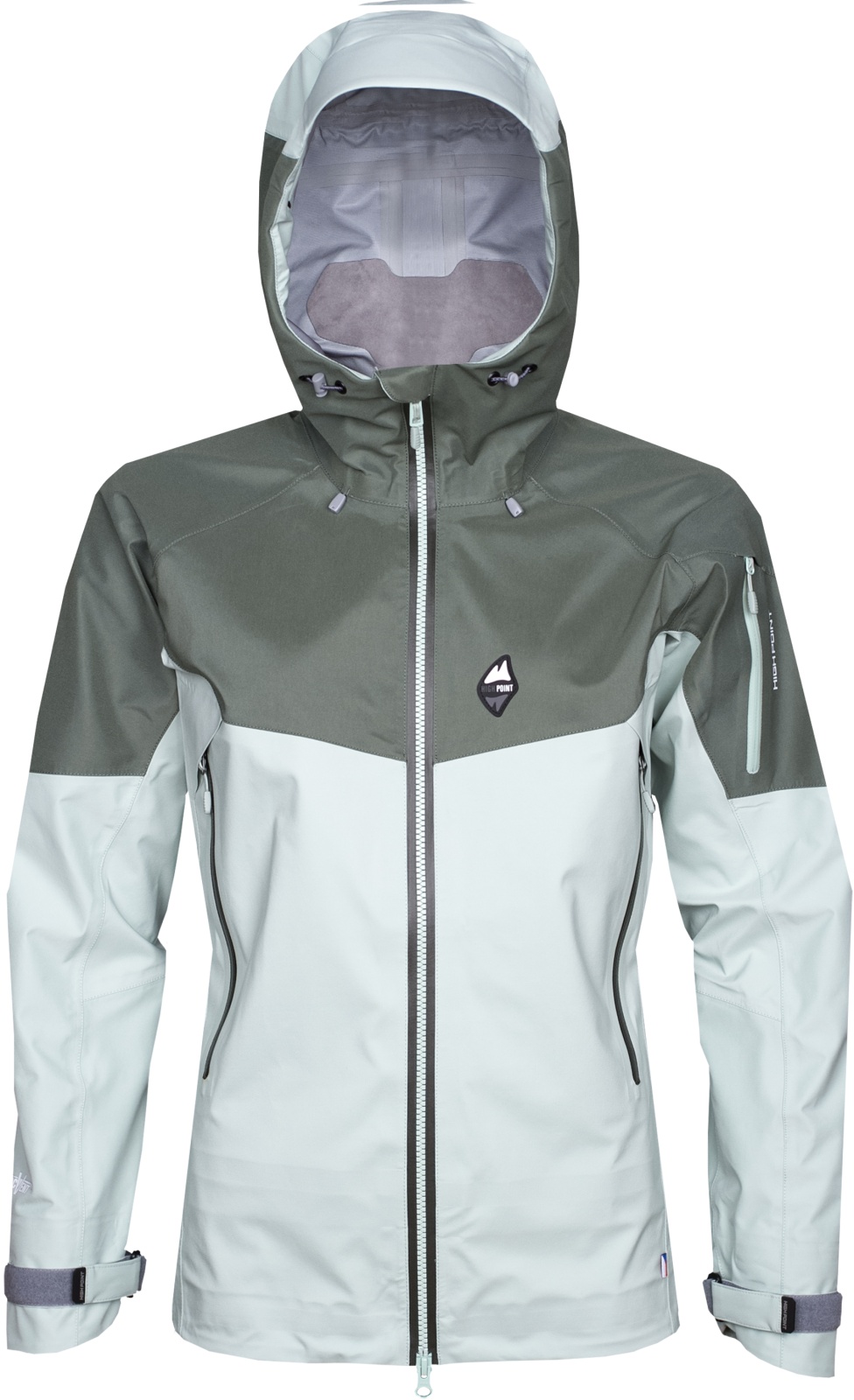 High point Explosion 5.0 lady L, silt green/laurel khaki Dámská hardshellová bunda