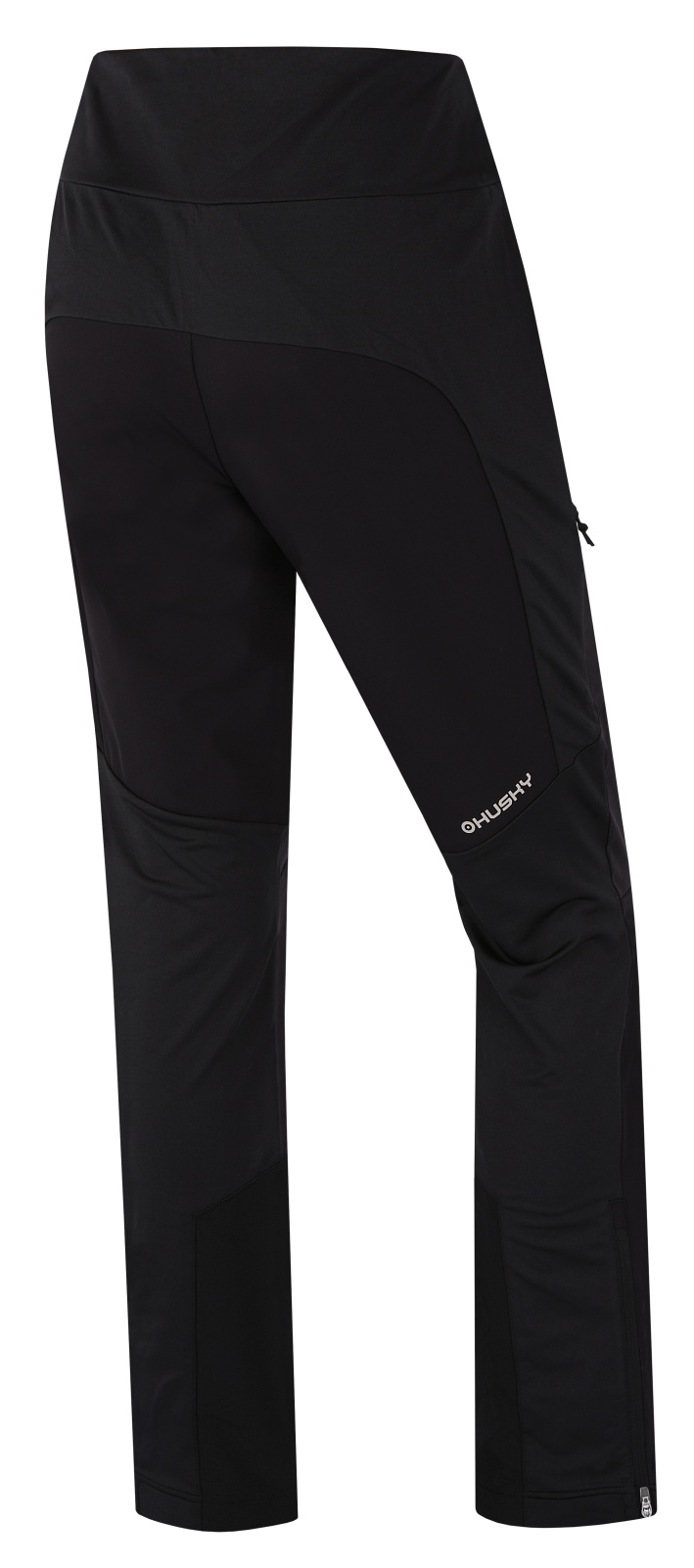 Husky Kamino L S, black Dámské softshellové kalhoty