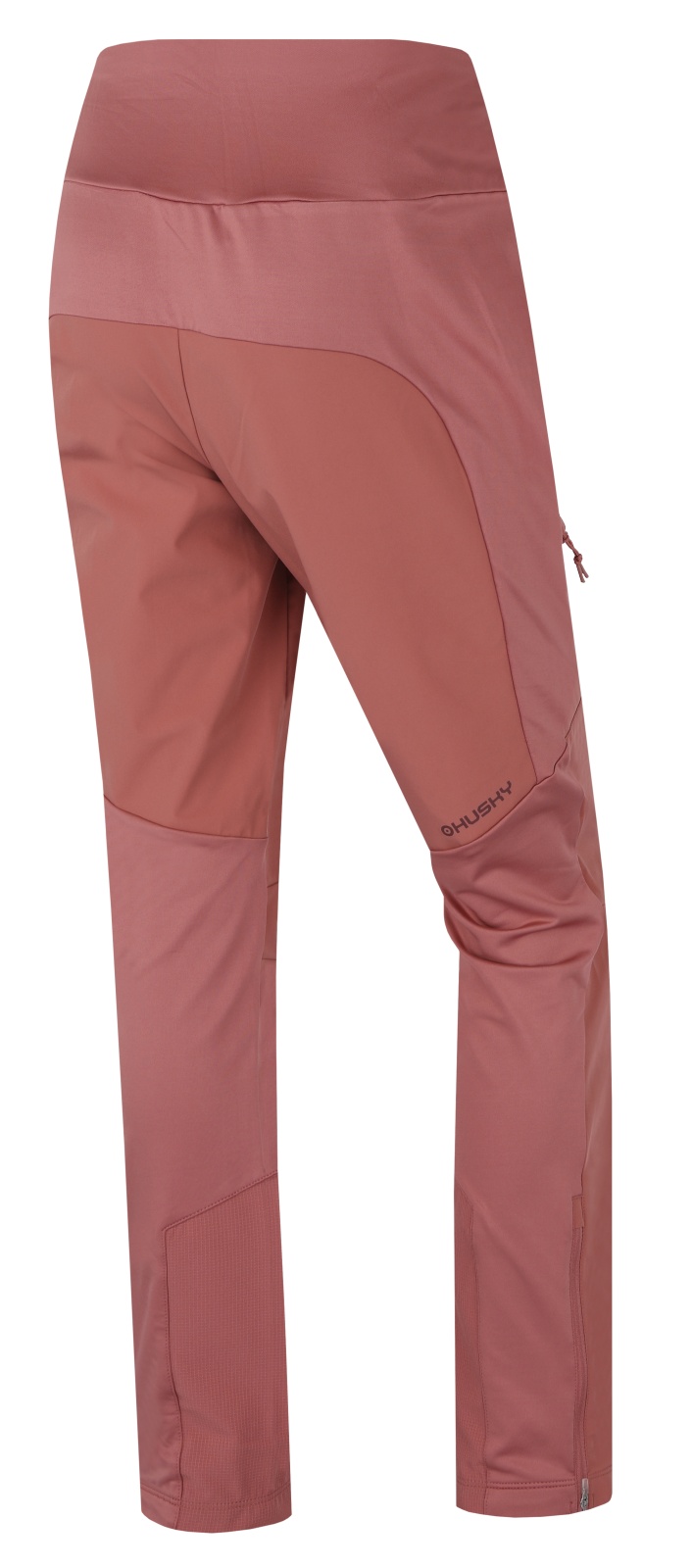 Husky Kamino L M, light bordo Dámské softshellové kalhoty