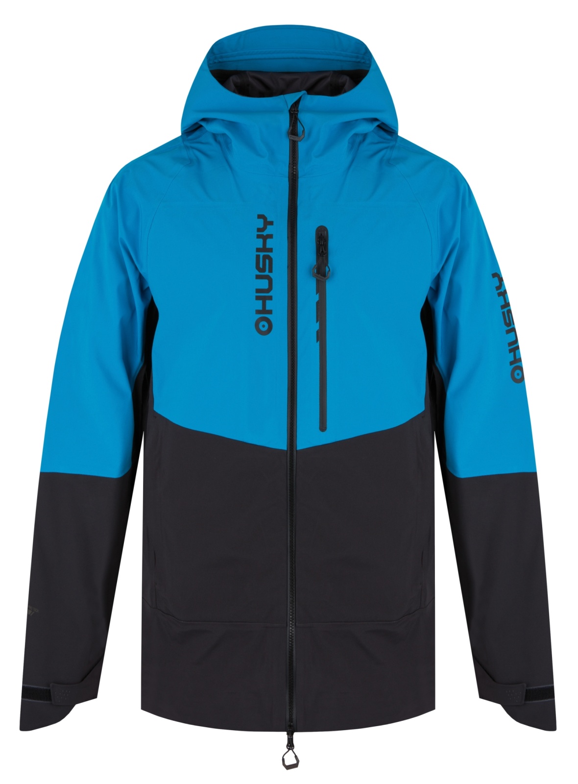 Husky Nicco M M, red/turquoise Pánská hardshell bunda (obrázek 10)