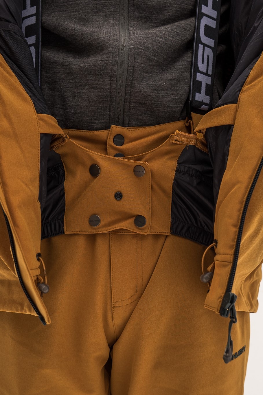 Husky Montry M XL, mustard Pánská lyžařská bunda (obrázek 9)