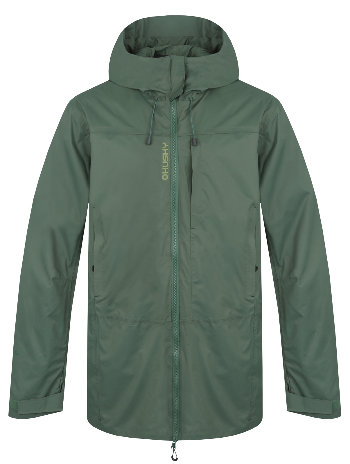 Husky Nestia M XL, green Pánský hardshell kabát (obrázek 3)